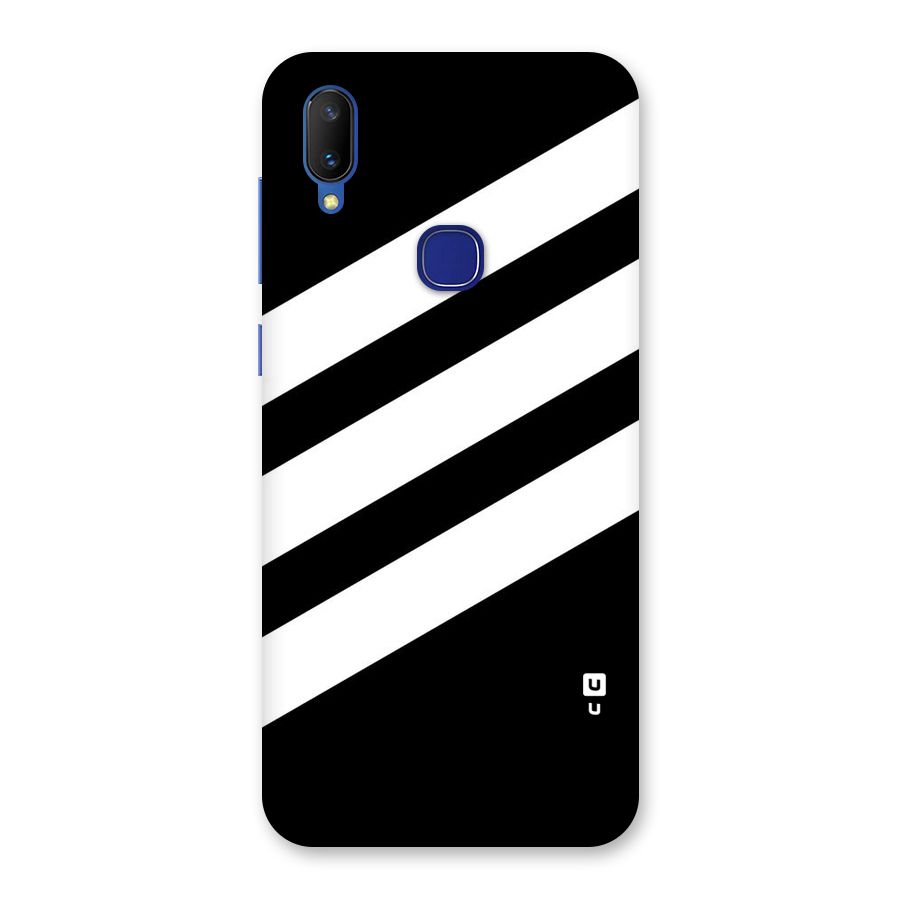Diagonal Classic Stripes Back Case for Vivo V11