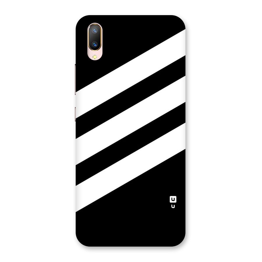 Diagonal Classic Stripes Back Case for Vivo V11 Pro