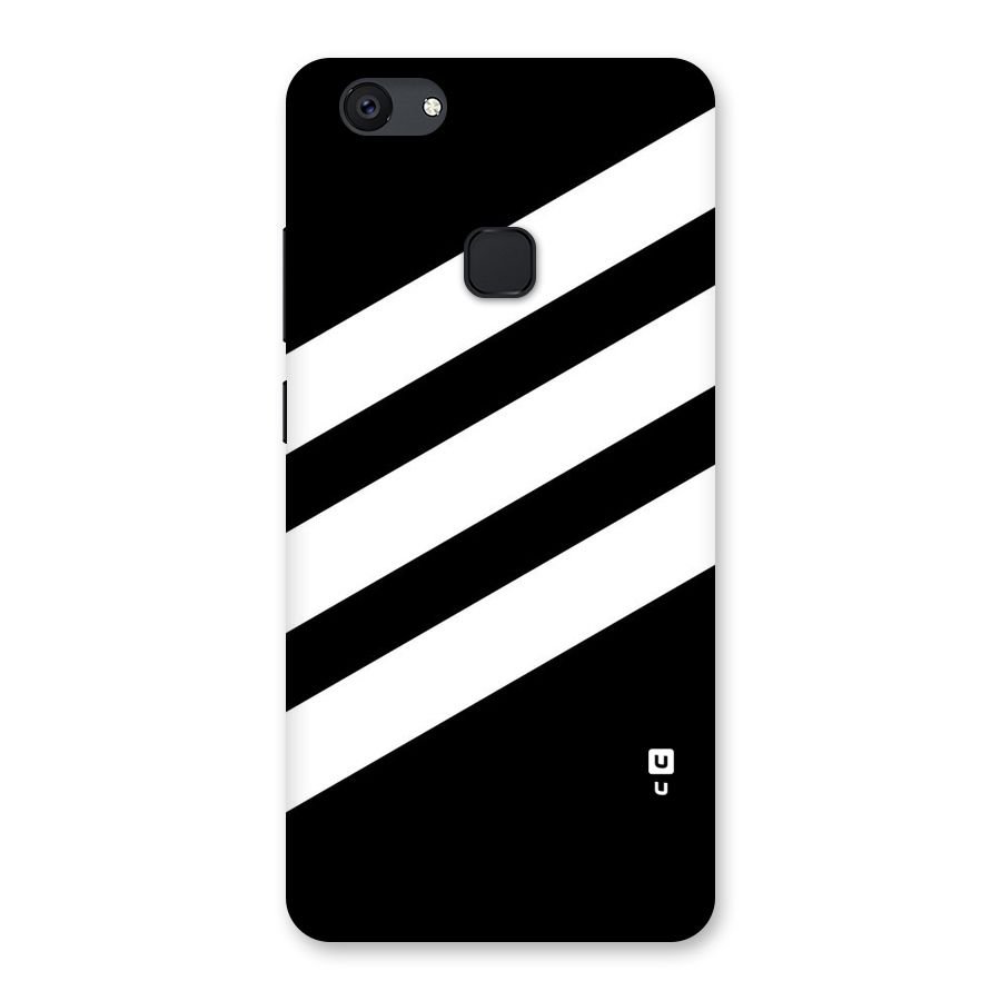 Diagonal Classic Stripes Back Case for Vivo V7 Plus