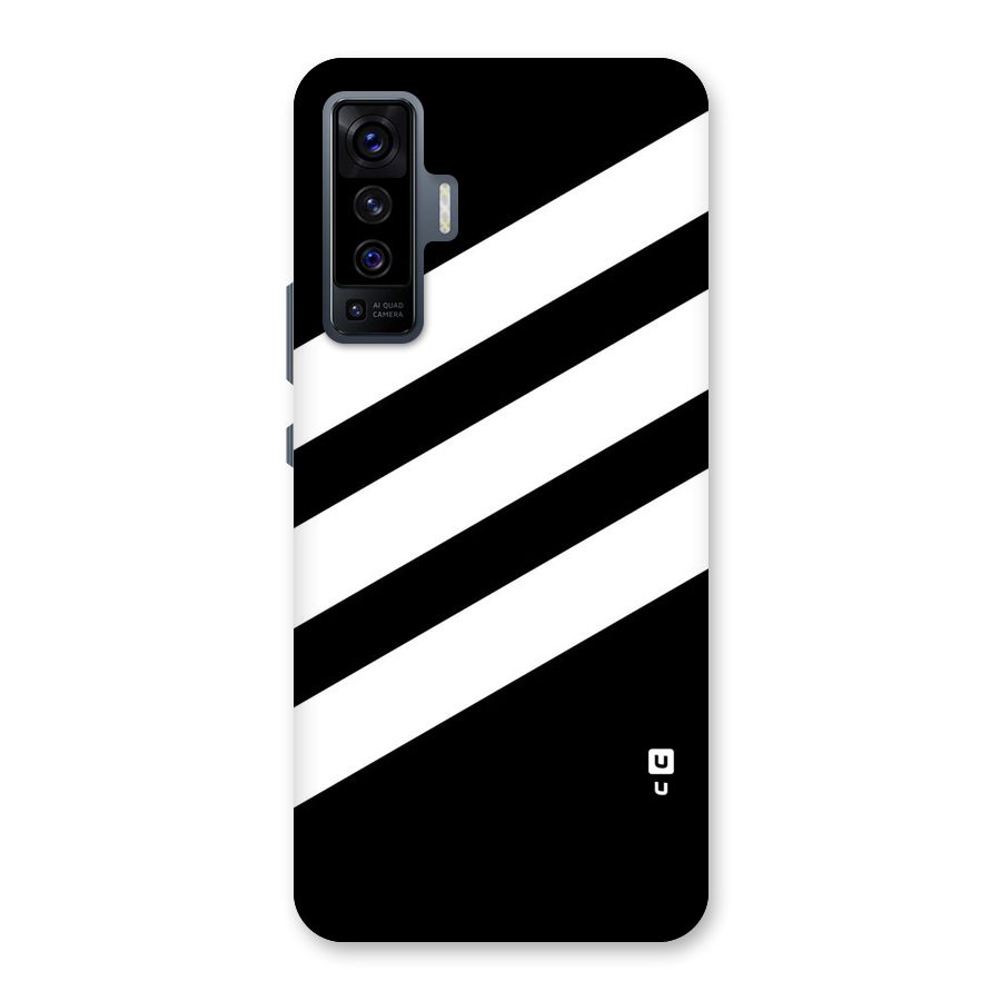 Diagonal Classic Stripes Back Case for Vivo X50