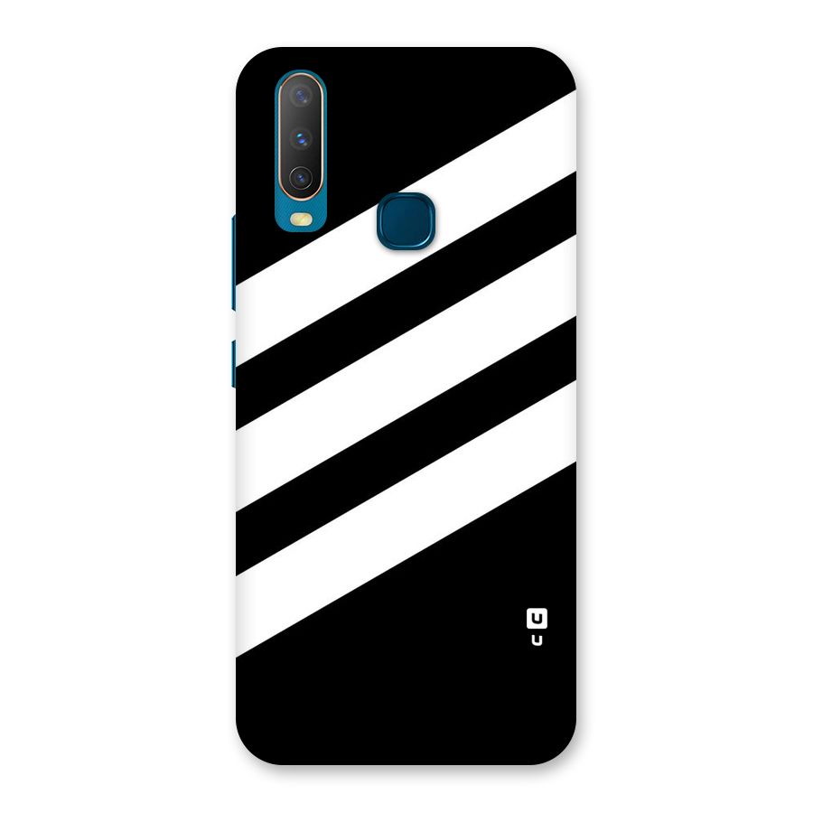 Diagonal Classic Stripes Back Case for Vivo Y17