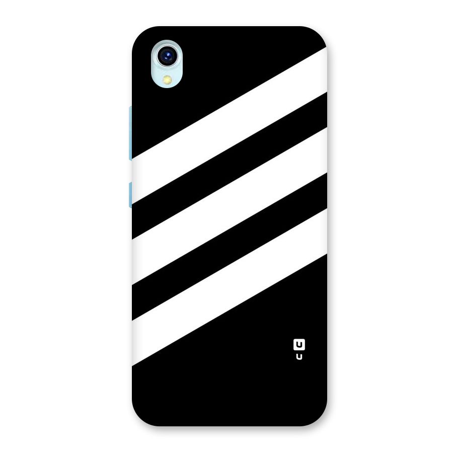 Diagonal Classic Stripes Back Case for Vivo Y1s