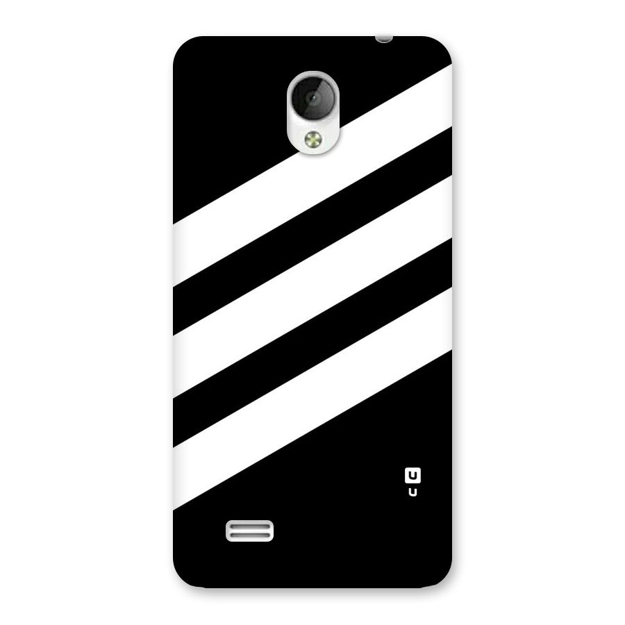 Diagonal Classic Stripes Back Case for Vivo Y21