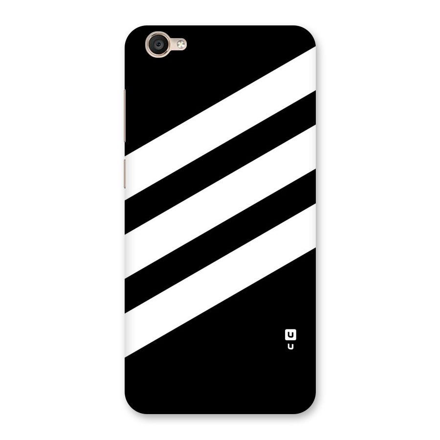 Diagonal Classic Stripes Back Case for Vivo Y55L