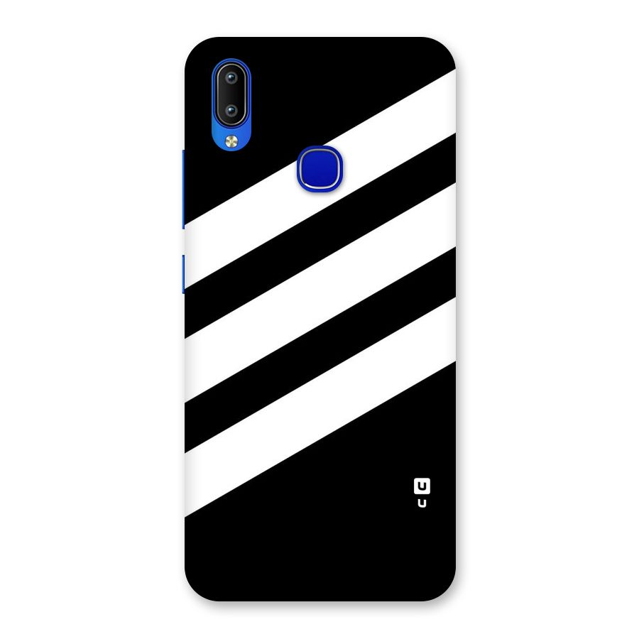Diagonal Classic Stripes Back Case for Vivo Y91