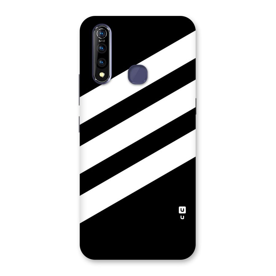 Diagonal Classic Stripes Back Case for Vivo Z1 Pro