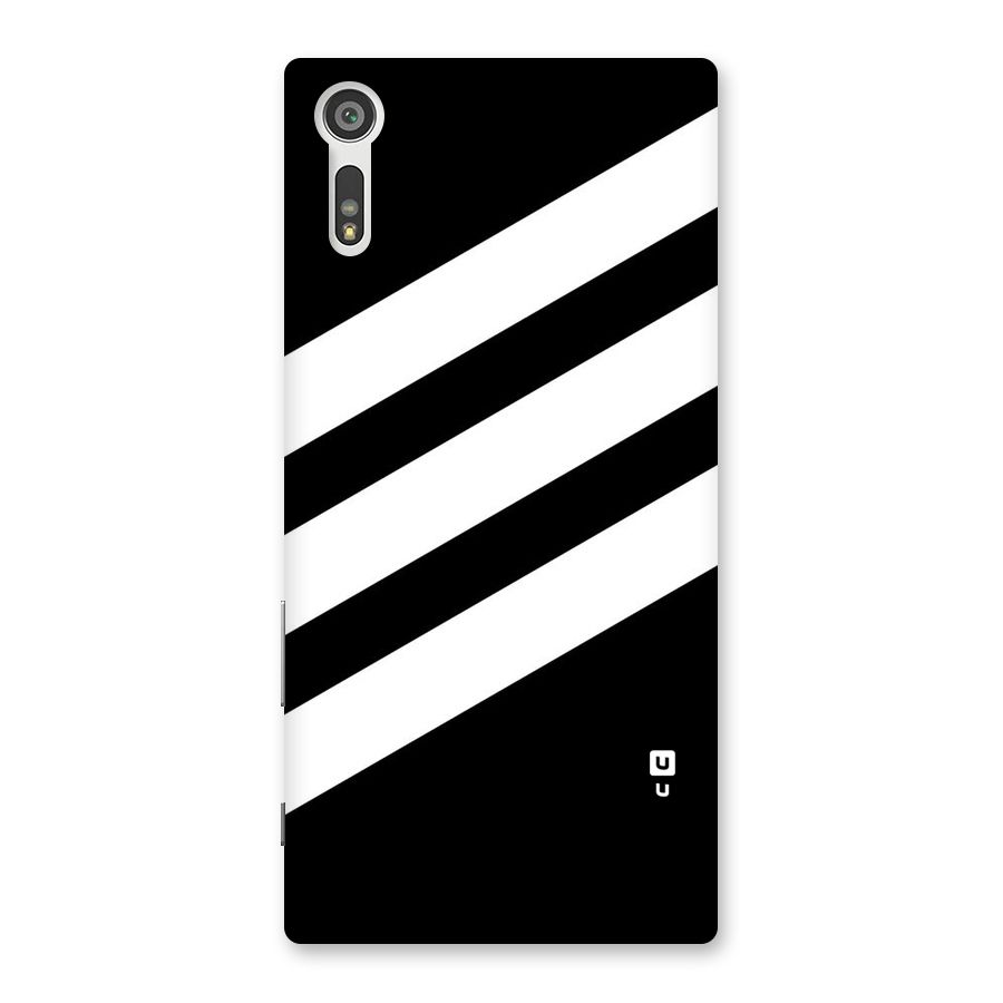 Diagonal Classic Stripes Back Case for Xperia XZ