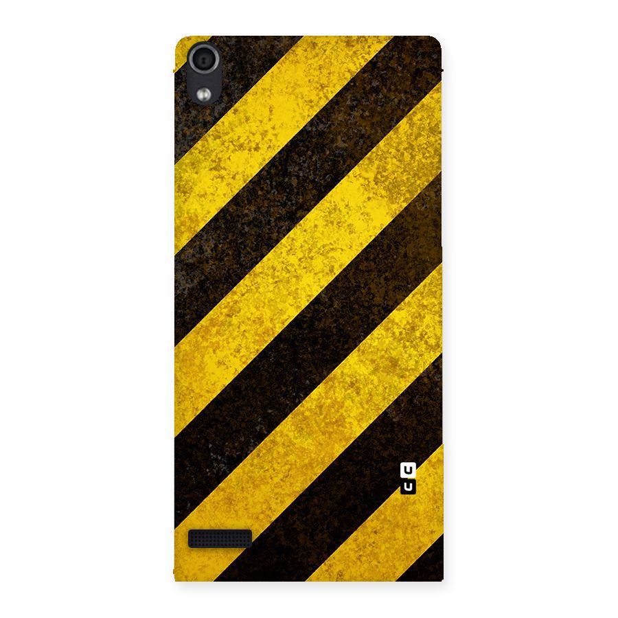 Diagonal Road Pattern Back Case for Ascend P6
