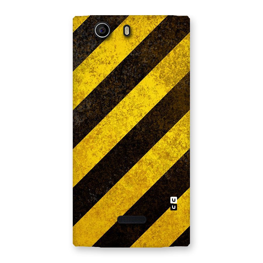 Diagonal Road Pattern Back Case for Canvas Nitro 2 E311