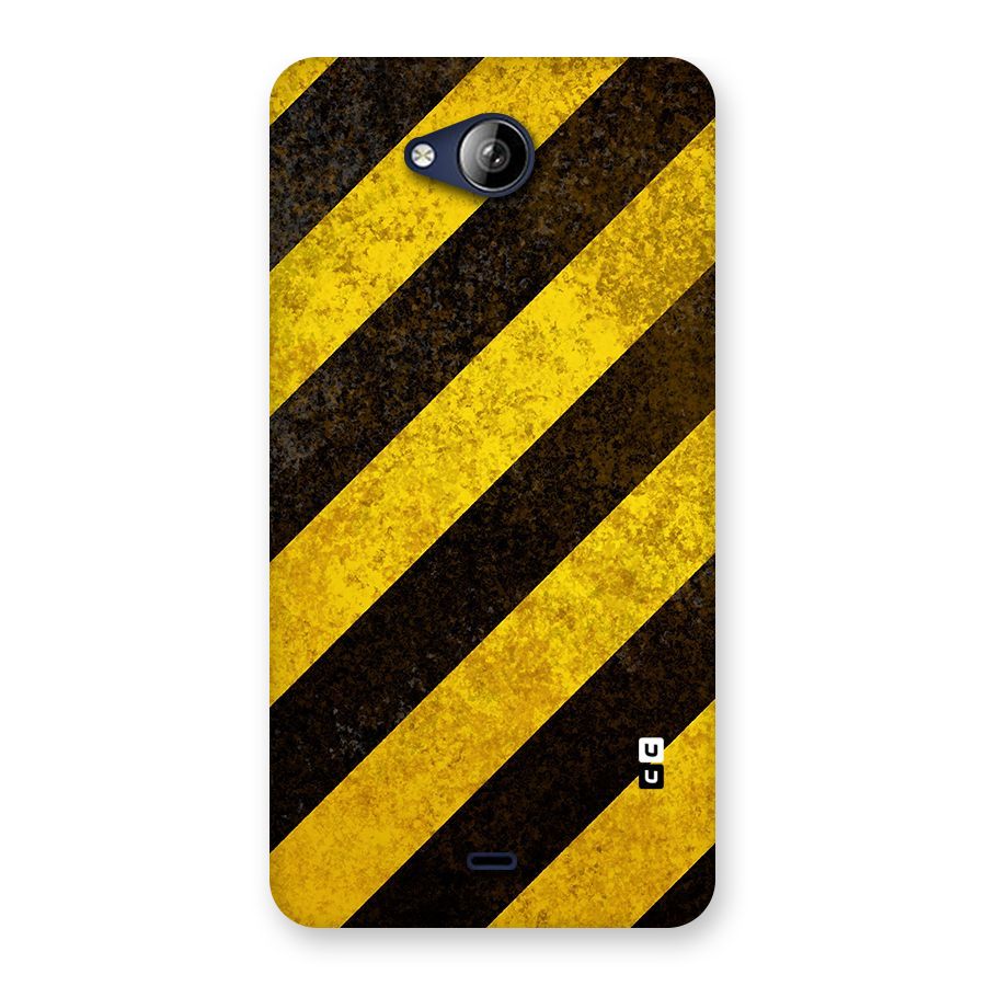 Diagonal Road Pattern Back Case for Canvas Play Q355