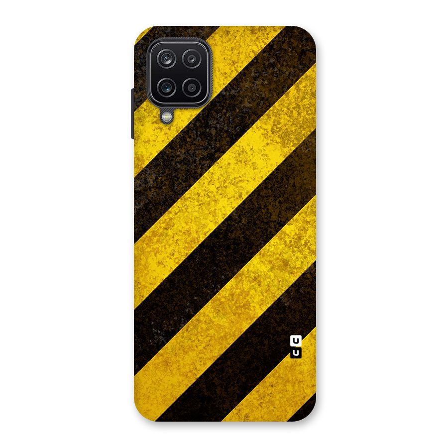 Diagonal Road Pattern Back Case for Galaxy A12