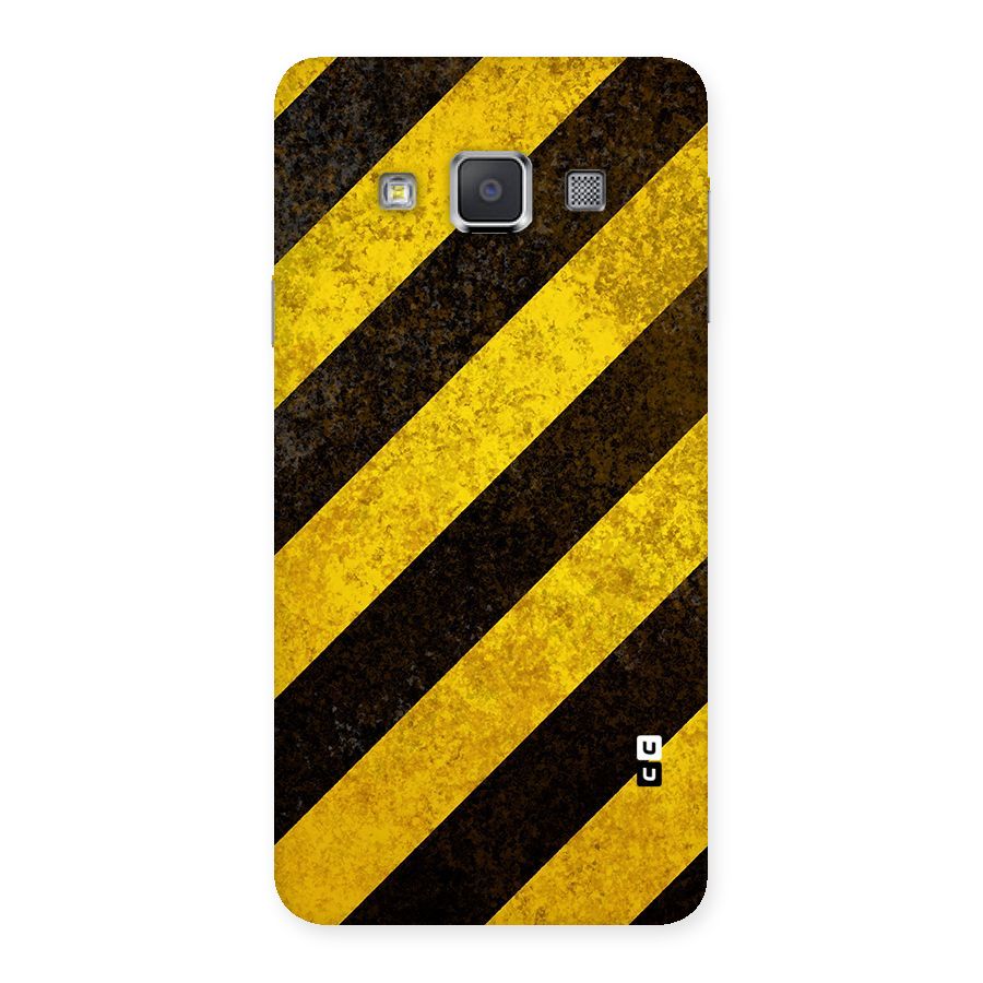 Diagonal Road Pattern Back Case for Galaxy A3