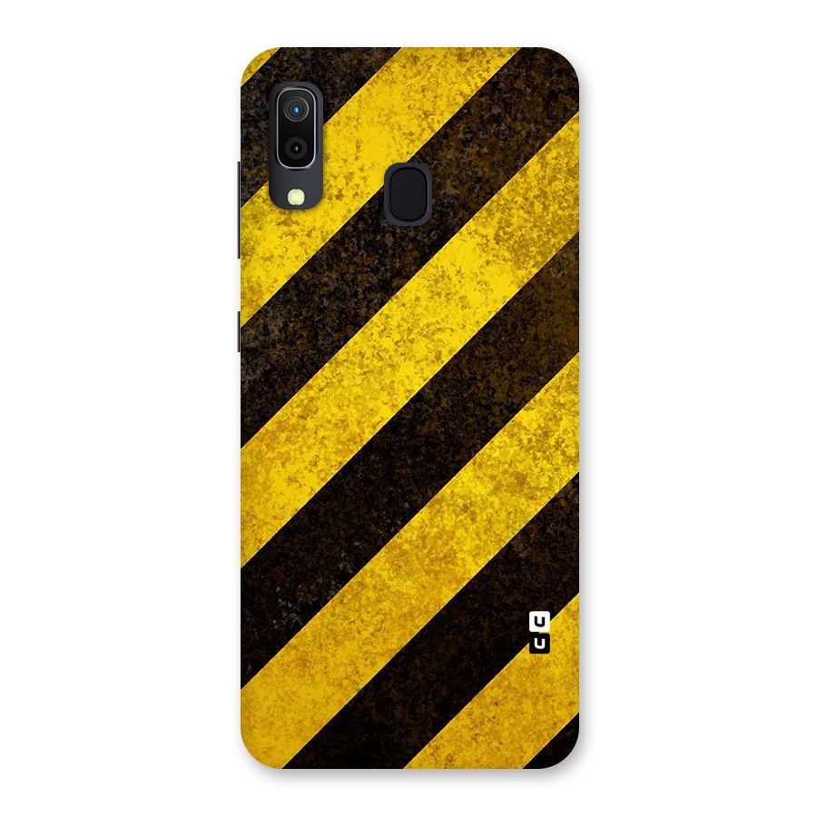 Diagonal Road Pattern Back Case for Galaxy A30