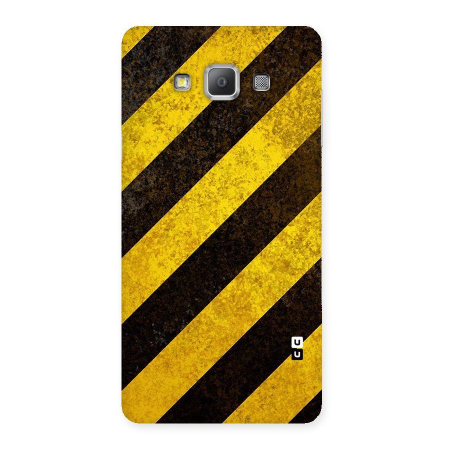 Diagonal Road Pattern Back Case for Galaxy A7