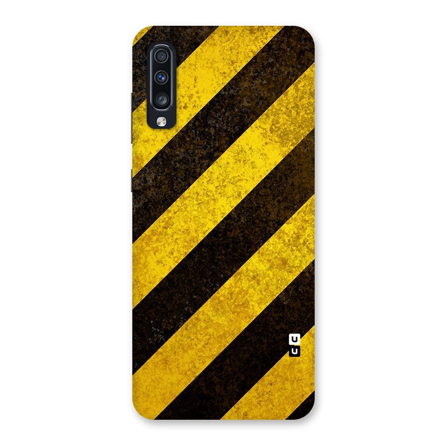 Diagonal Road Pattern Back Case for Galaxy A70