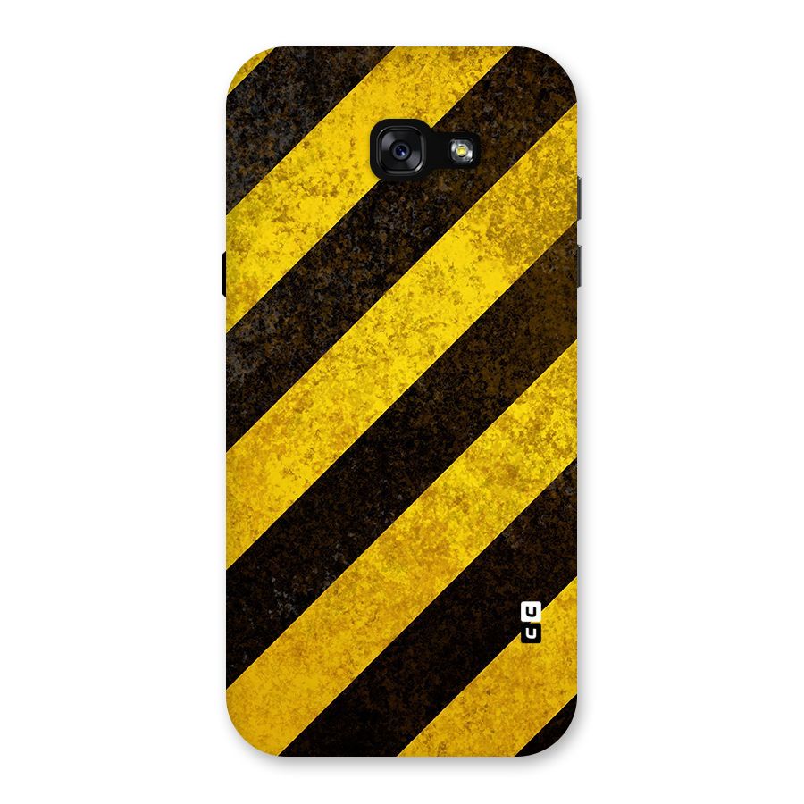 Diagonal Road Pattern Back Case for Galaxy A7 (2017)
