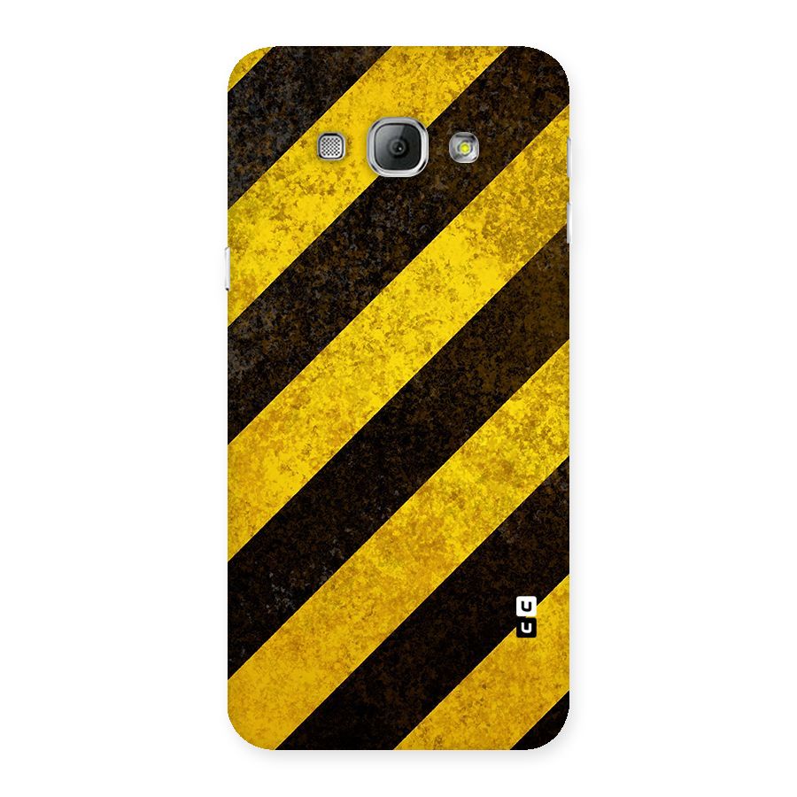 Diagonal Road Pattern Back Case for Galaxy A8