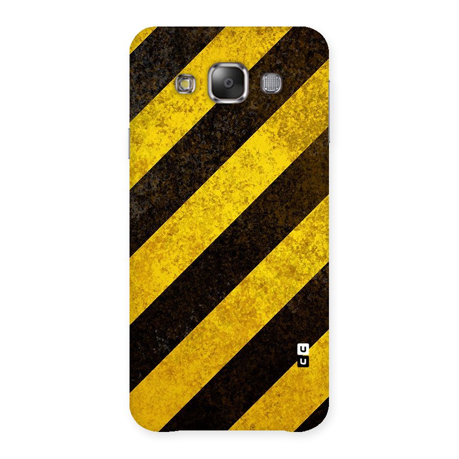 Diagonal Road Pattern Back Case for Galaxy E7