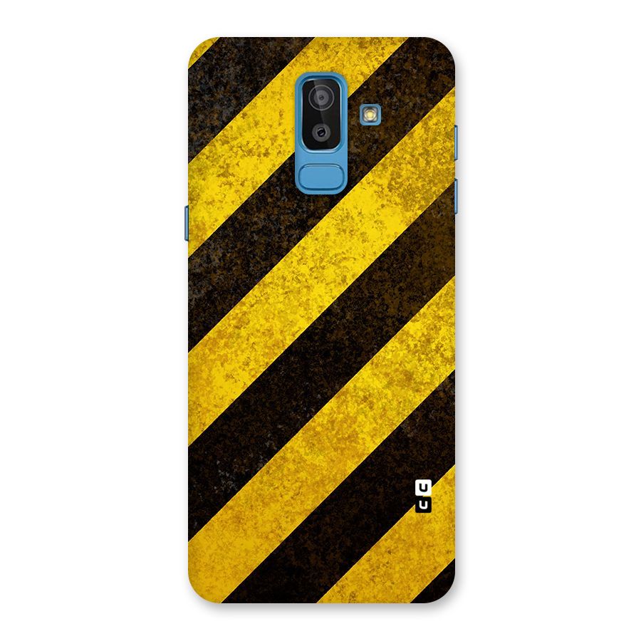 Diagonal Road Pattern Back Case for Galaxy J8