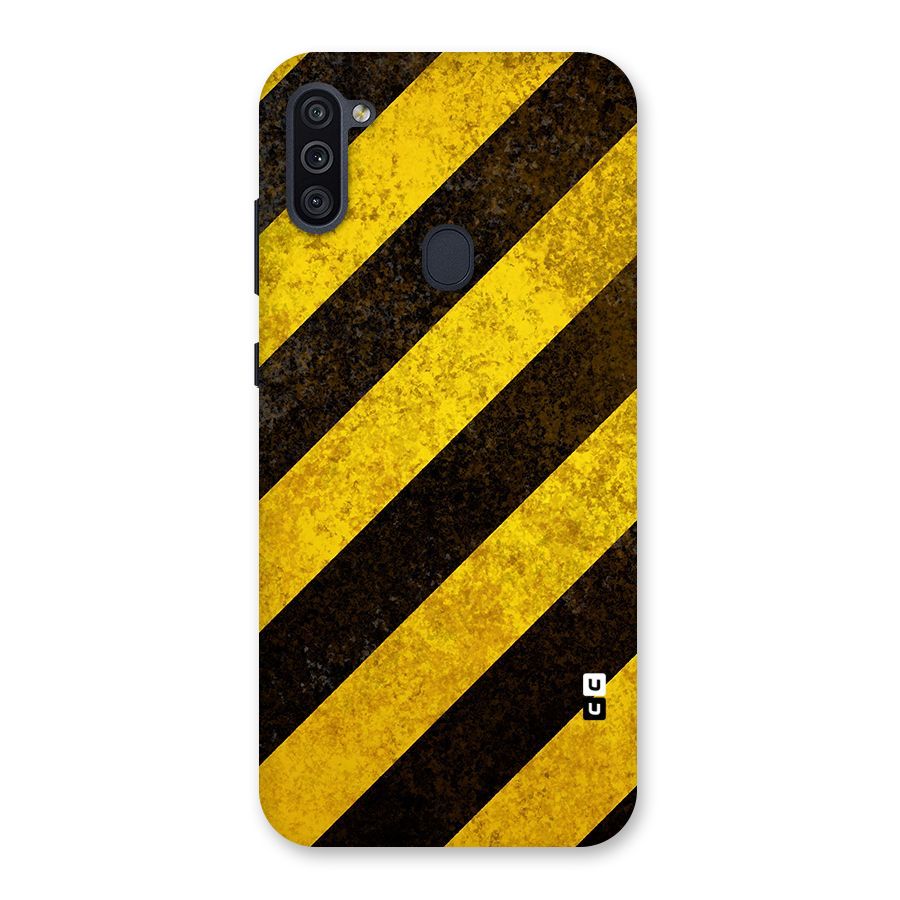 Diagonal Road Pattern Back Case for Galaxy M11