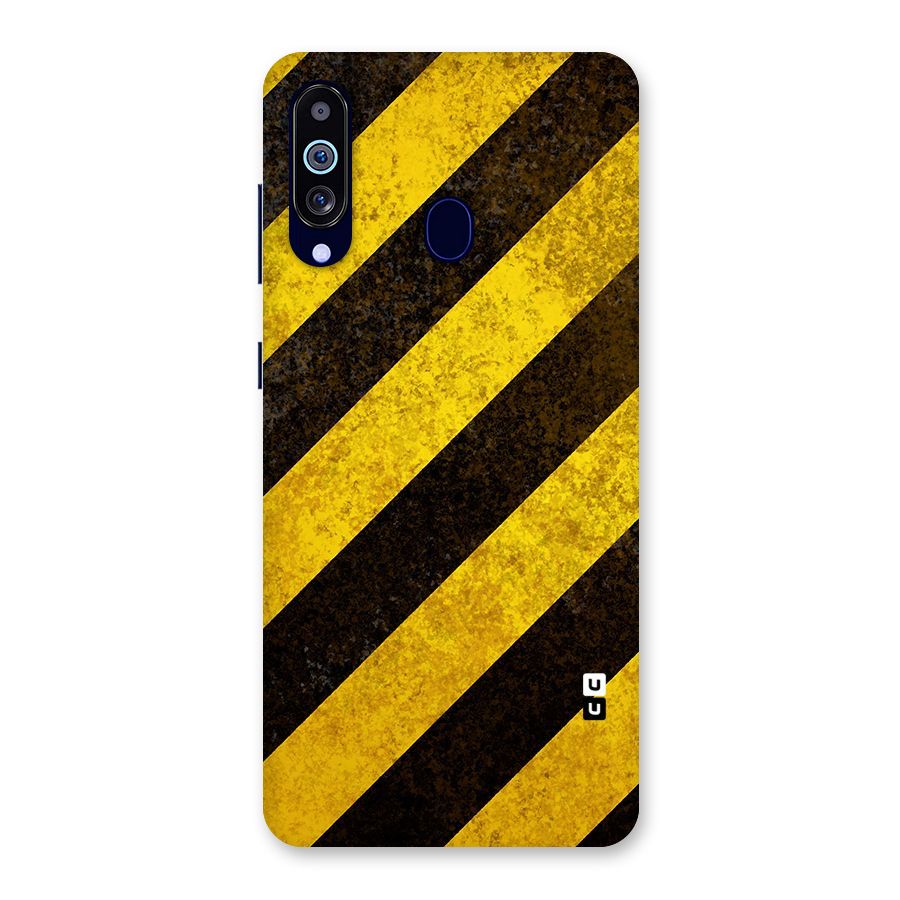 Diagonal Road Pattern Back Case for Galaxy M40