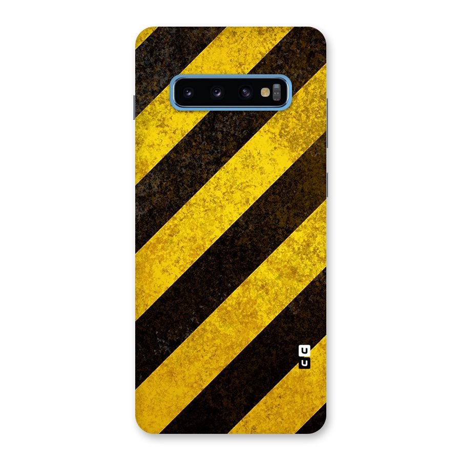 Diagonal Road Pattern Back Case for Galaxy S10 Plus