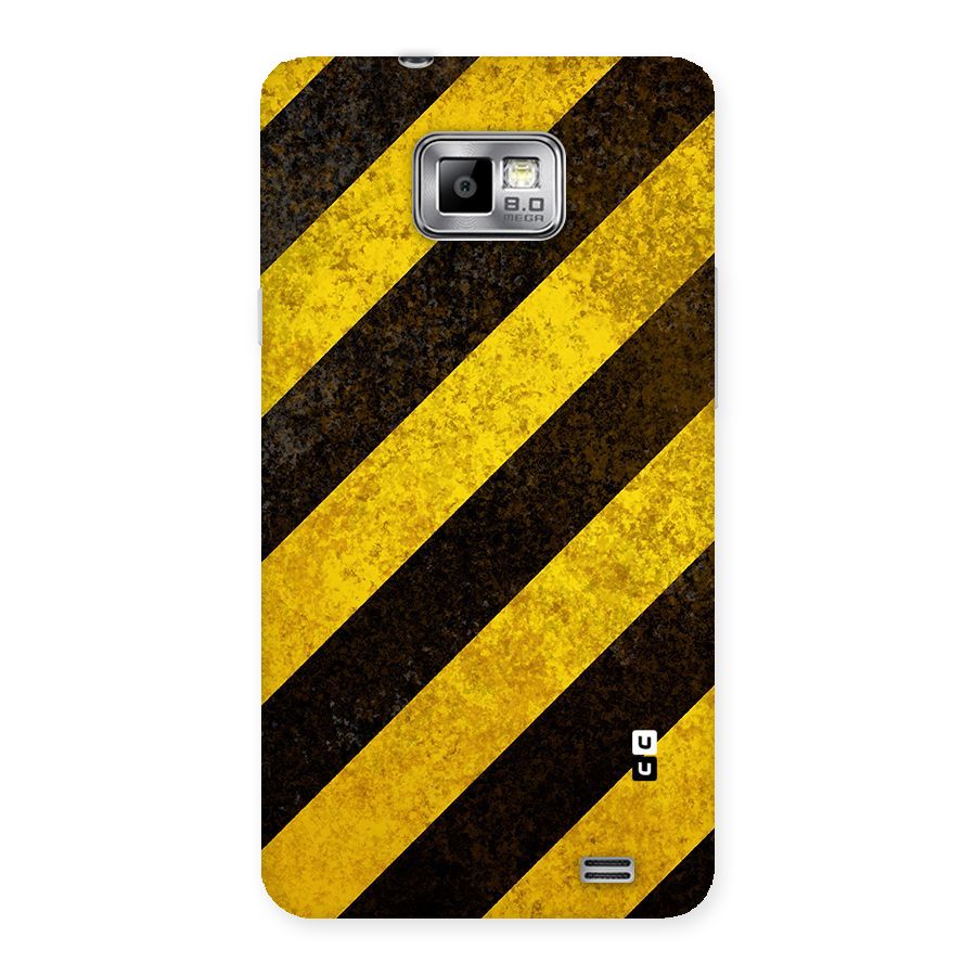 Diagonal Road Pattern Back Case for Galaxy S2