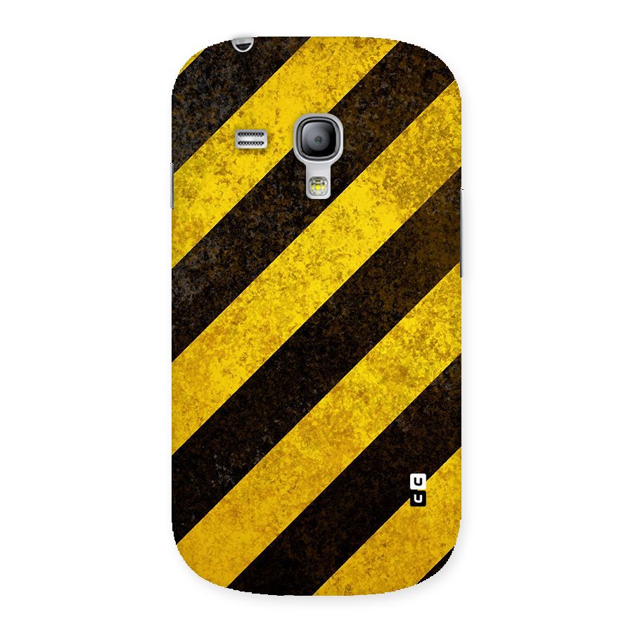 Diagonal Road Pattern Back Case for Galaxy S3 Mini