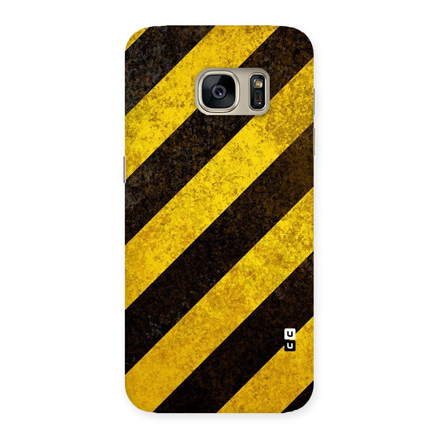 Diagonal Road Pattern Back Case for Galaxy S7