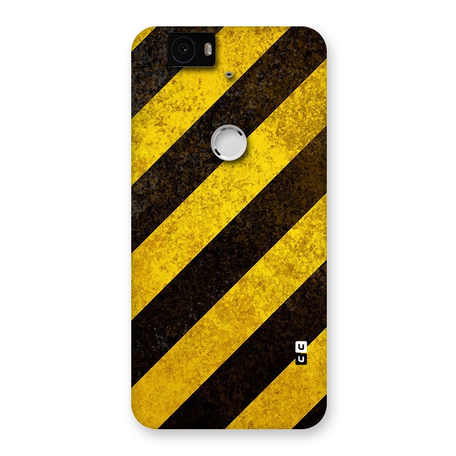 Diagonal Road Pattern Back Case for Google Nexus-6P