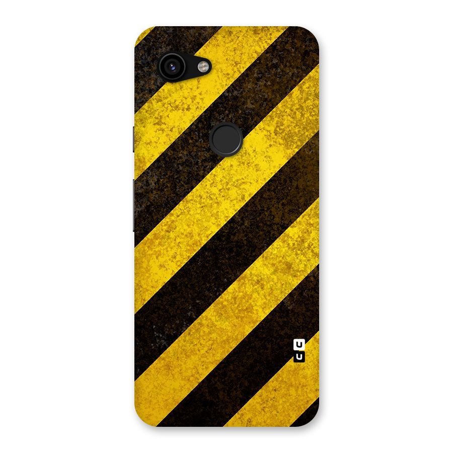 Diagonal Road Pattern Back Case for Google Pixel 3a