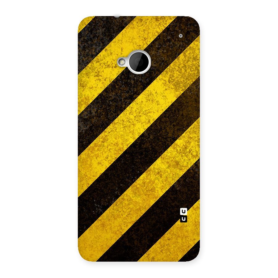 Diagonal Road Pattern Back Case for HTC One M7