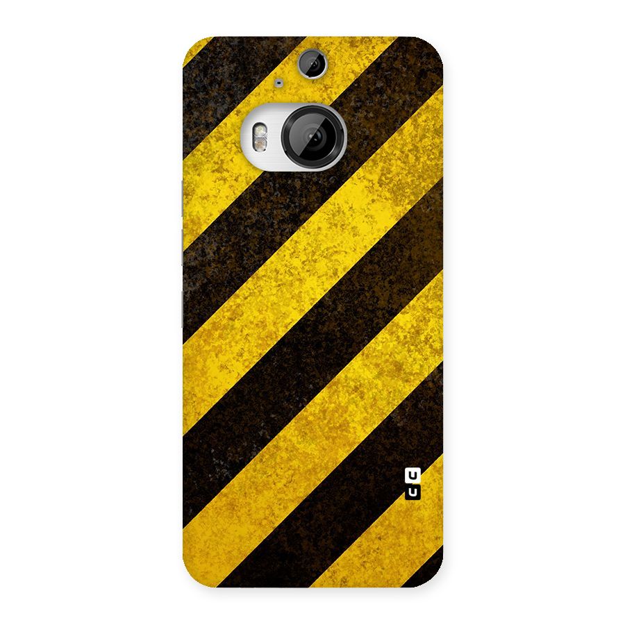 Diagonal Road Pattern Back Case for HTC One M9 Plus