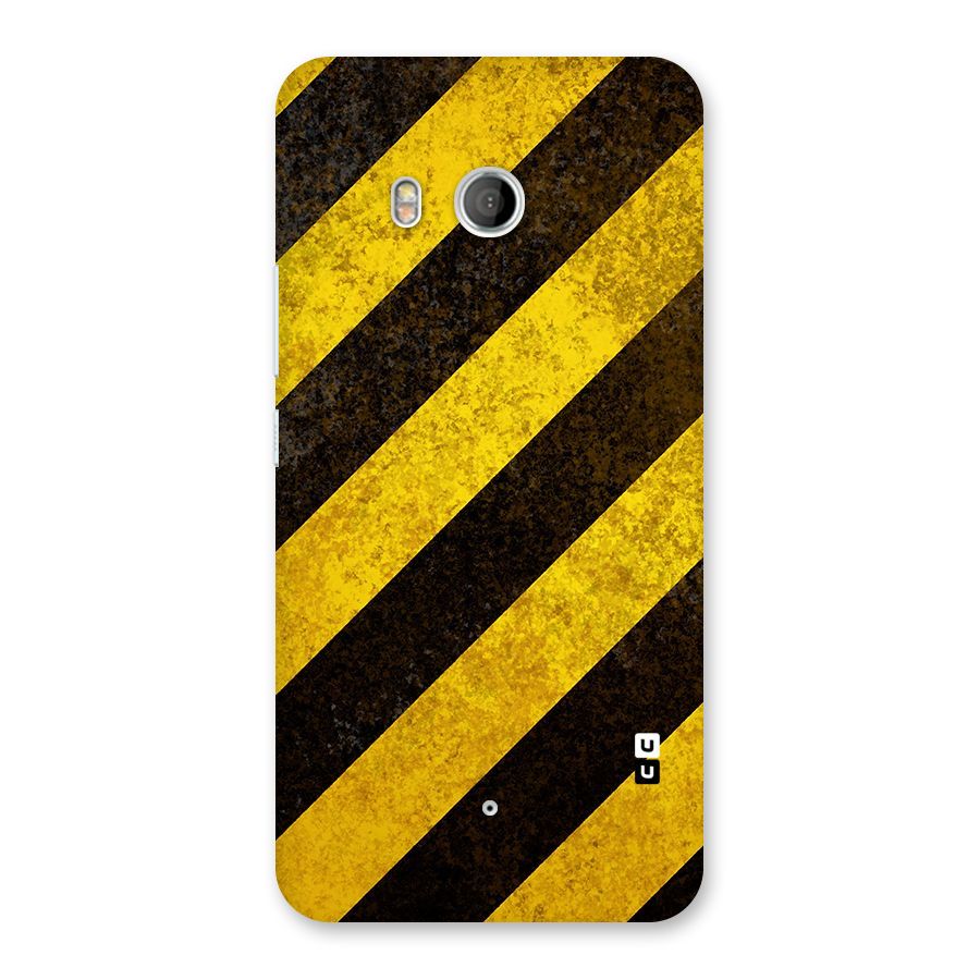 Diagonal Road Pattern Back Case for HTC U11