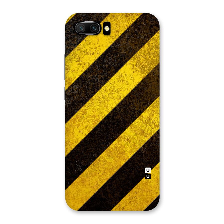 Diagonal Road Pattern Back Case for Honor 10