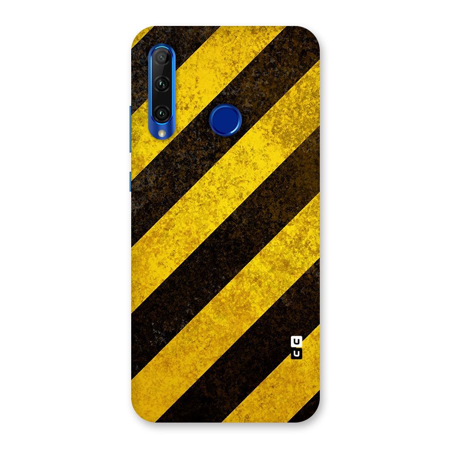 Diagonal Road Pattern Back Case for Honor 20i