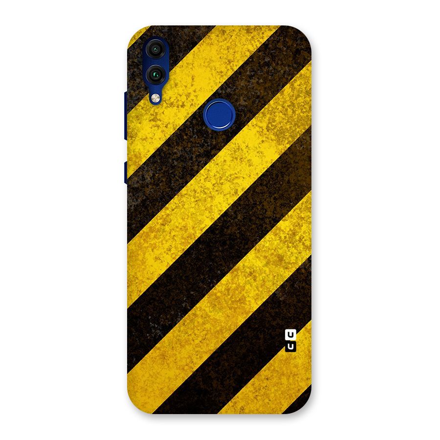 Diagonal Road Pattern Back Case for Honor 8C
