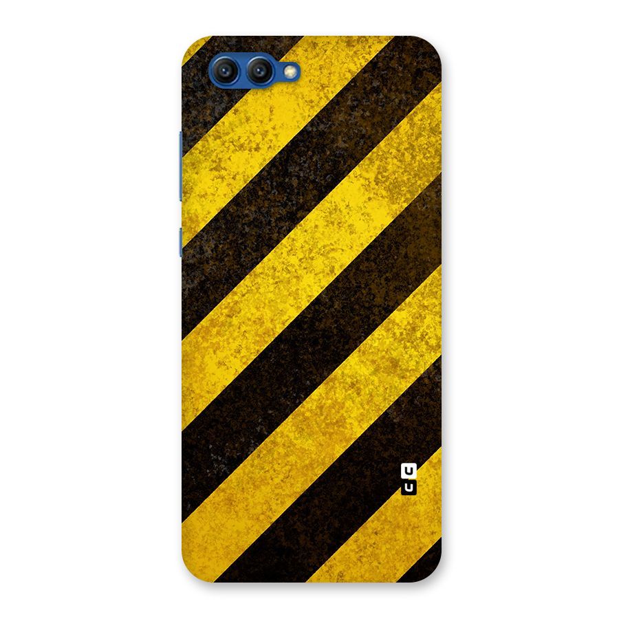 Diagonal Road Pattern Back Case for Honor View 10