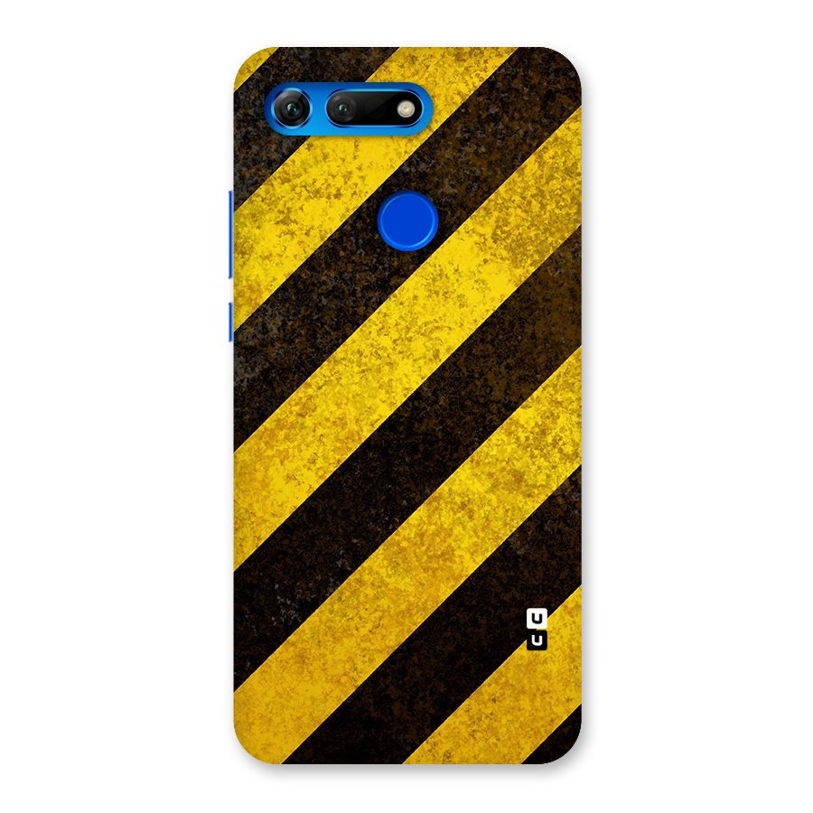 Diagonal Road Pattern Back Case for Honor View 20