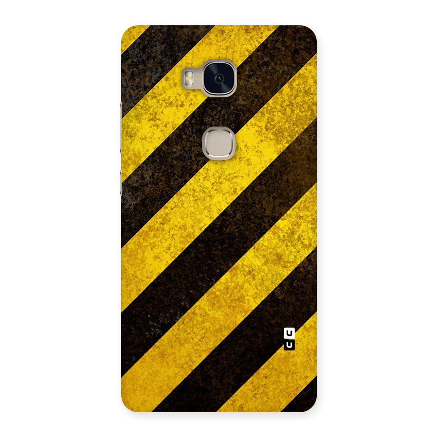 Diagonal Road Pattern Back Case for Huawei Honor 5X