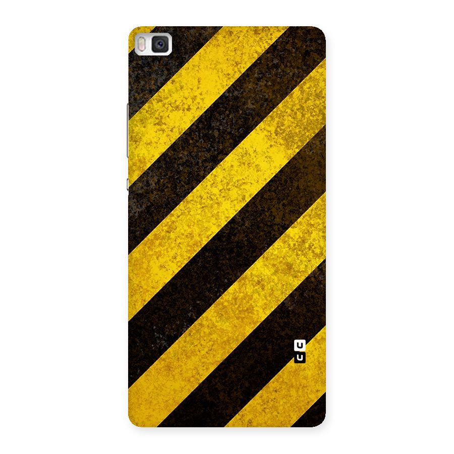 Diagonal Road Pattern Back Case for Huawei P8