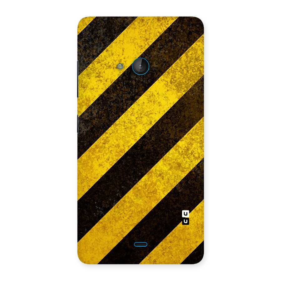 Diagonal Road Pattern Back Case for Lumia 540