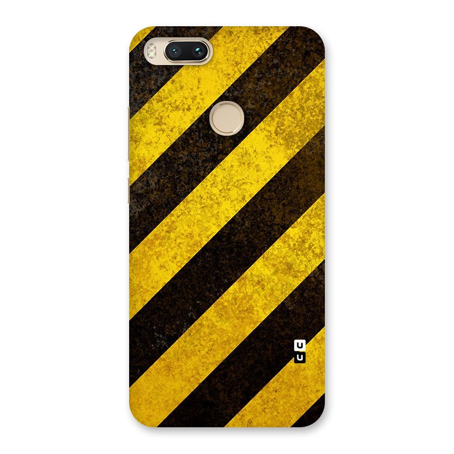 Diagonal Road Pattern Back Case for Mi A1