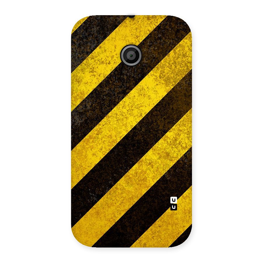 Diagonal Road Pattern Back Case for Moto E