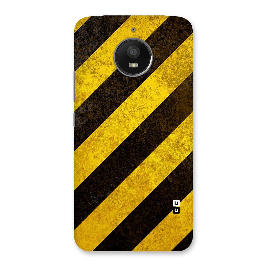 Diagonal Road Pattern Back Case for Moto E4 Plus