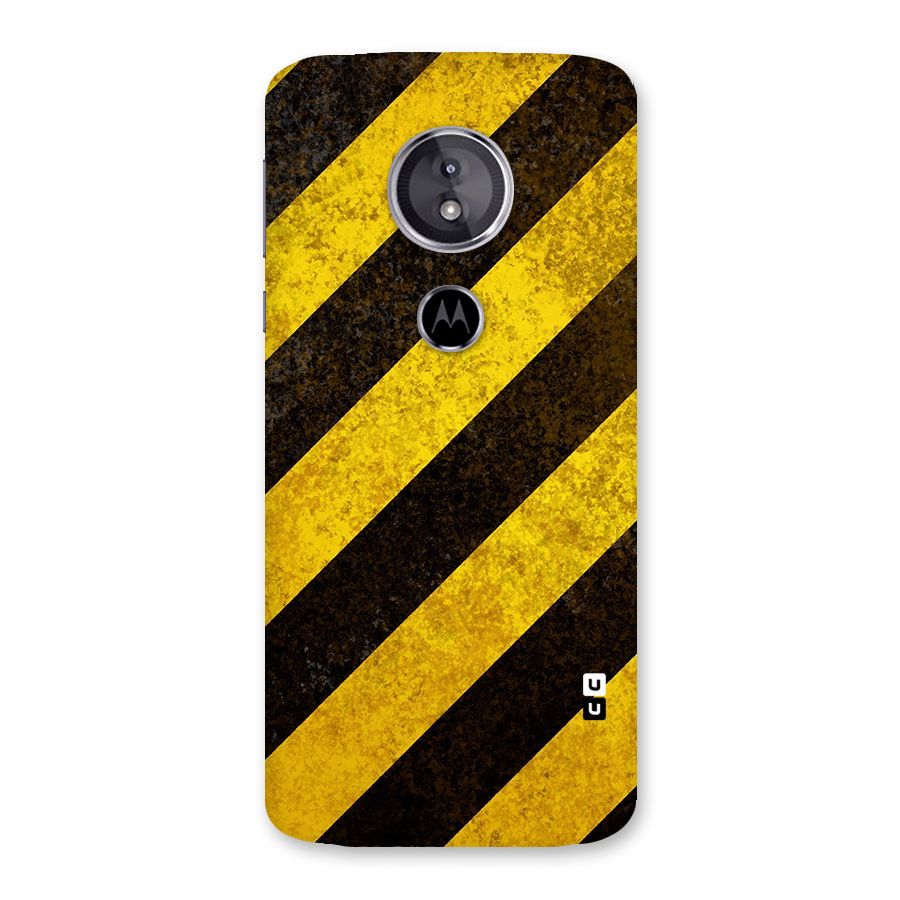 Diagonal Road Pattern Back Case for Moto E5