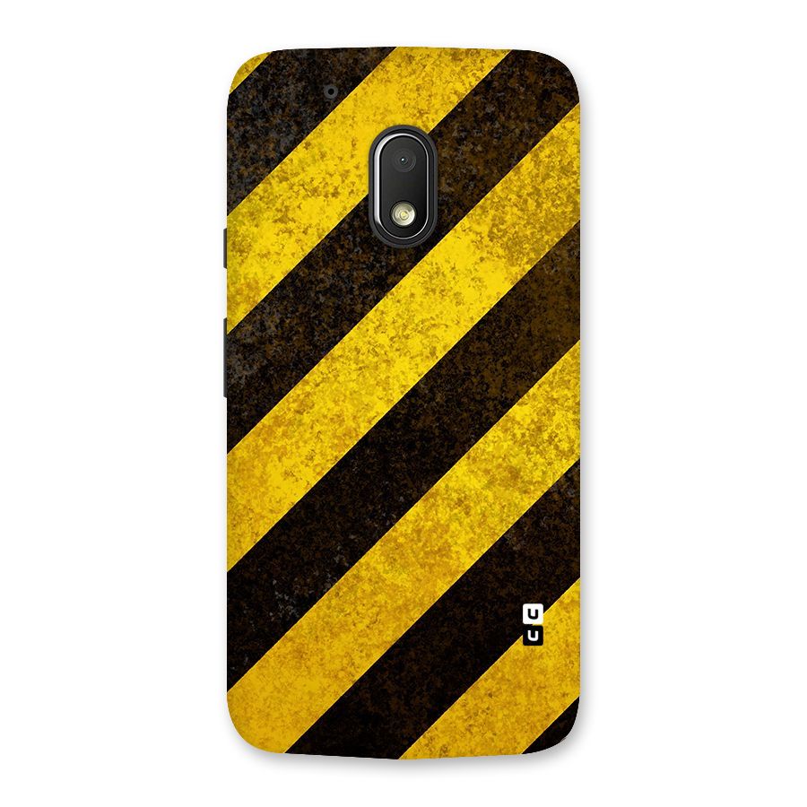 Diagonal Road Pattern Back Case for Moto G4 Play