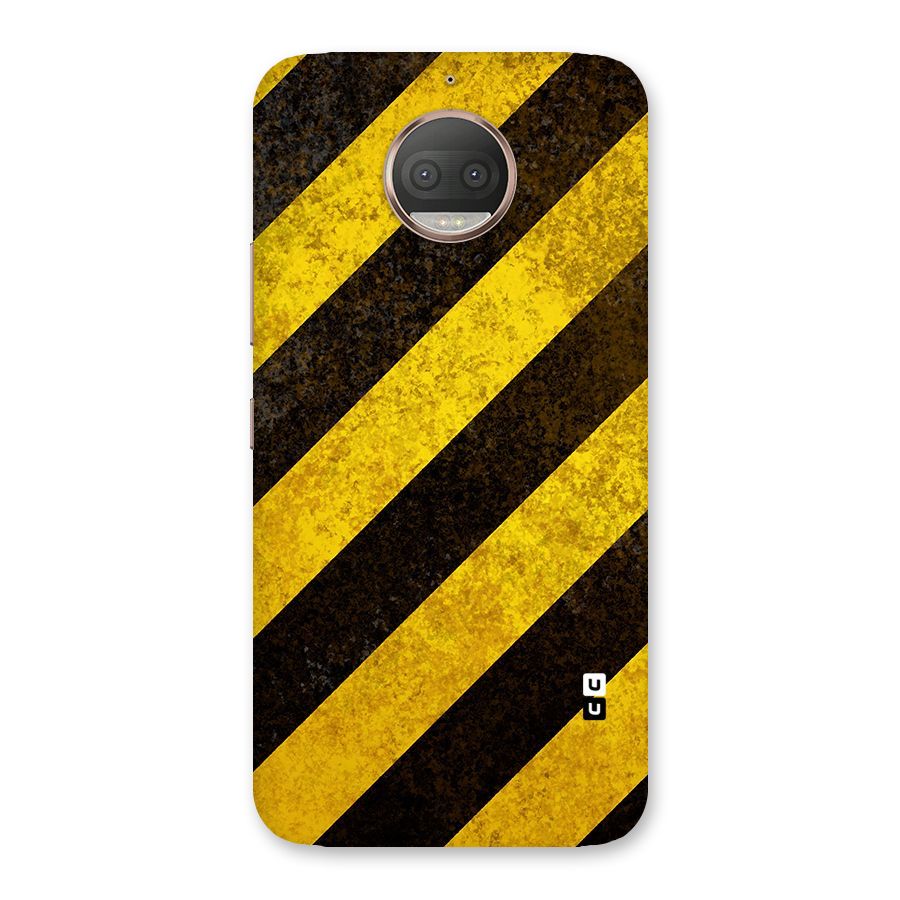 Diagonal Road Pattern Back Case for Moto G5s Plus