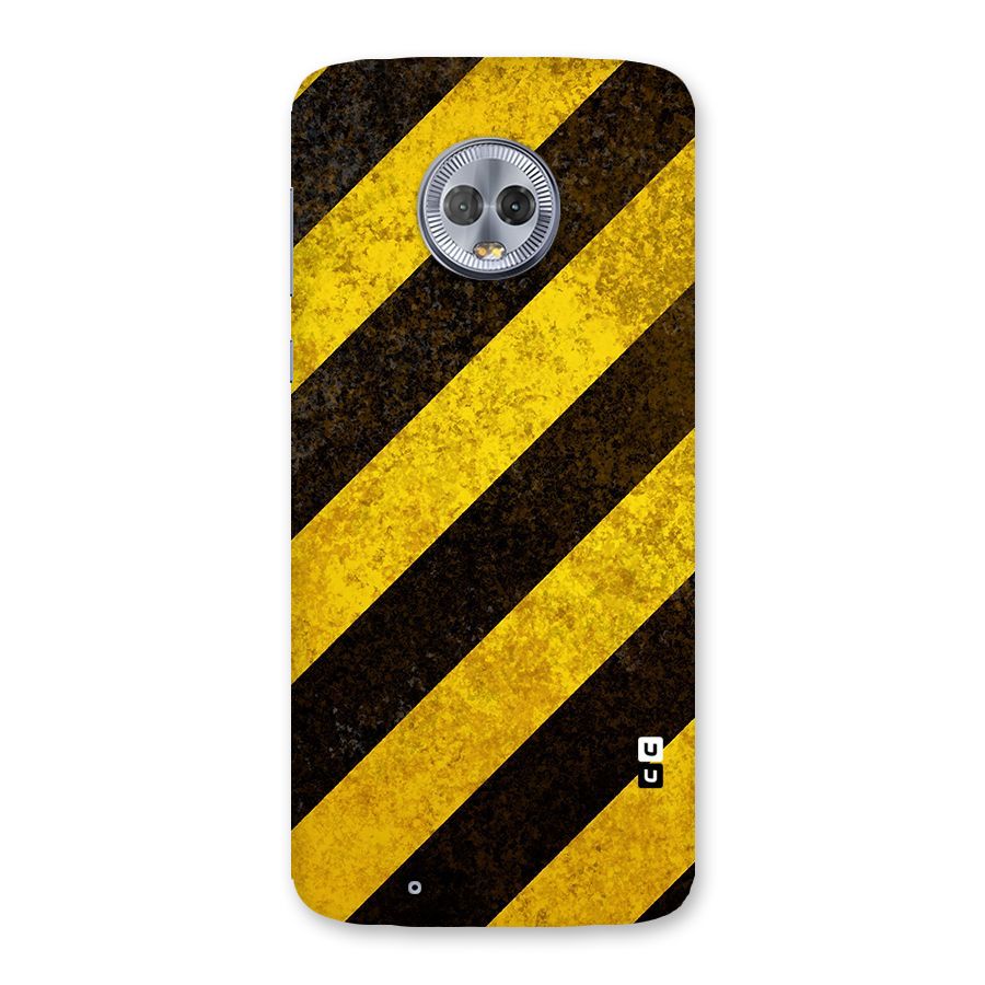 Diagonal Road Pattern Back Case for Moto G6