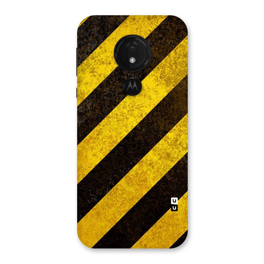 Diagonal Road Pattern Back Case for Moto G7 Power